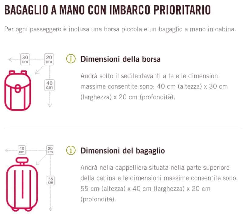 Dimensioni bagagli Volotea: Guida completa e costi aggiornati